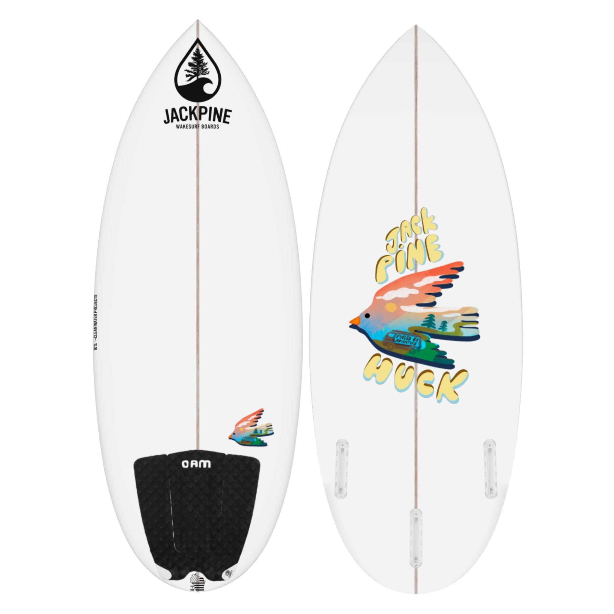 Huck Wakesurf Board | Surf Style | Jackpine – Jackpine Wakesurf